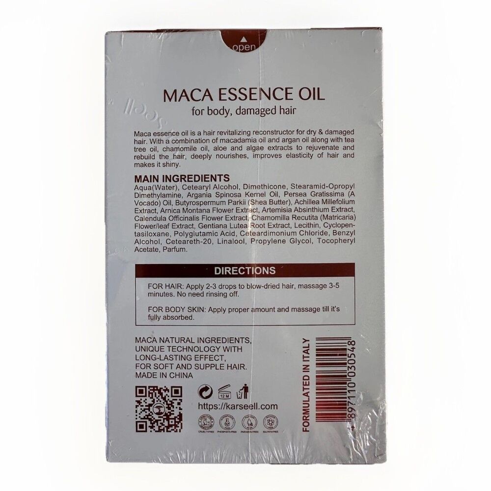 Karseell Moroccan Argan Oil for Hair Healing Cold Pressed Weightless Serum 50ml - Picture 8 of 11